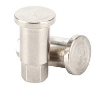 Alomejor Fixed Accessories for Modification of Car Tires, 2 Metal Axis for the WPL D12 Truck Control