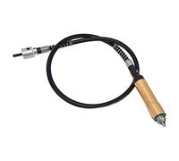 Alomejor Flex Shaft Extension Chuck, 0.3-6.5mm Grip | Robust construction, Vibration reduction, High efficiency, Suitable for engraving, Ideal for drilling, Polishing tools