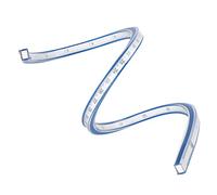 Alomejor Flexible Curve Ruler Bendable Measuring Tool for Drawing and Sewing, Plastic Scale for Garment Cutting, Lightweight and Durable, Household Supplies (50cm snake ruler)