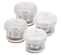 Alomejor Flying Warning LED Night Flight Signal Light for Universal UAV Strobe Flash Drone Searchlight, 2x Red/2x Green 30-40lm Plastic Transparent CR927 Batteries 4 Pro/FIMI X8SE 2020 Crowd