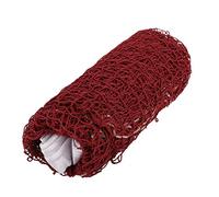 Alomejor Foldable Badminton Net Portable Adjustable Volleyball Tennis Net for Garden Beach Outdoor Sports Adult Kids 650 x 50 cm(Red)