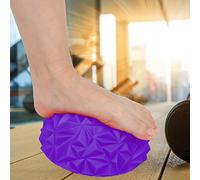 Alomejor Foot Massage Balls, PVC Yoga Massager for Muscle Relaxation with Soft Surface, Nerve Endings, Promote, for Back Legs Waist Lower Abdomen (Purple)