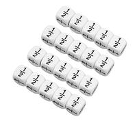 Alomejor Fractional Cubes 20 Computers Sustainable Engraved Symbols Mathematical Arithmetic Teaching Tools for the Classroom Mathematics Teaching