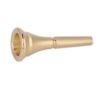 Alomejor French Horn Mouthpiece Gold Plated French Horn Mouth Stylish Piece Brass Horn Mouth Replacement Part