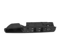 Alomejor Front Left Side Window Switch ABS Metal Power Window Master Switch 254000008R Fast Response Rain Proof Easy Install for Megane Fluence L30 Laguna 2010 2016