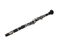 Alomejor G Key Clarinet 17 Keys, Professional Ebonite Clarinete with Hard Case and Cleaning Kit for Jazz,Marching Band,Adult Beginner
