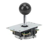 Alomejor Gamepad Joystick Slippy Detour for Game Fighting Stick with Protective Pads for Suitable Crowd ABS, Metal (Black)