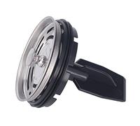 Alomejor Garbage Disposal Strainer Copper Splash Guard for Kitchen ABS Drain Basket 3.4in External Diameter Single Piece Design for Home