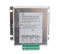Alomejor Generator Battery Charger 12V 24V 5A Output | 2 stage charging, aluminum alloy shell, compatible with various scenarios, input voltage 220-240VAC