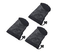 Alomejor Golf Ball Gauze Bag Breathe Nylon Mesh Storage for 12-16 Balls, Ideal for Golfer, Practical and Lightweight, Set of 3