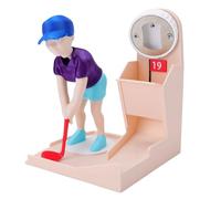 Alomejor Golf Bottle Opener Novelty 3D Printed Beer Opener | PLA Material, Secure Grip for Easy Cap Removal, Mini Golf Game Design, Fits Tables or Bars