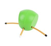 Alomejor Golf Swing Trainer, PU Foam Straight Arm Training Ball with Aluminum Connector for Home Backyard Driving Range Practice (Copper)