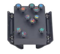 Alomejor Guitar Chord Trainer, Multi Colored Non Pain Finger Training Tool with Multiple Chord Arrangements for 36 to 41 Inch Guitars