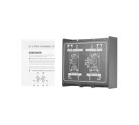 Alomejor Guitar DI Box Passive Metal Direct Box with ATT Switch Dual XLR Output Ground Lift for Guitar Bass Keyboard Live Sound Recording Musicians and Engineers