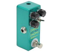 Alomejor Guitar Effects Pedal, Metal 2 in 1 Chorus Vibrato for Electric Guitar, Compact Vintage Modulation Pedal with True Bypass