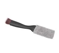Alomejor Guitar Fret Brush Double Headed Guitar String Cleaner Tool with Stiff & Soft Bristles for Fretboard & String Cleaning Maintenance
