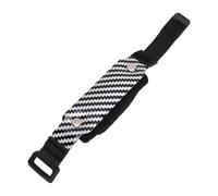 Alomejor Guitar Fret Mute Wrap, Carbon Fiber Silver Polyester Guitar String Mute Dampener with Adjustable Tension for 6 String Electric Acoustic Bass