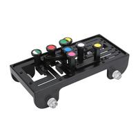 Alomejor Guitar Learning System Teaching Aid, Humanized Design with One Key Chord and Transparent Material, for Beginner to Play 90% Songs Quickly (Black)