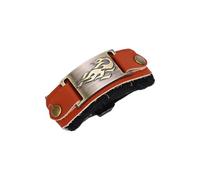 Alomejor Guitar Mute Strap Noise Reduction Metal Rings for Electric Acoustic Classical Guitar 6/7 String Bass Players (Brown Flame)