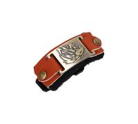 Alomejor Guitar Mute Strap Noise Reduction Metal Rings for Electric Acoustic Classical Guitar 6/7 String Bass Players (Brown Lion)