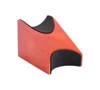 Alomejor Guitar Neck Rest, Beech Wood Guitar Neck Support Stand with EVA Protection for Electric Bass Ukulele - Multi-Angle Design for Instrument Maintenance