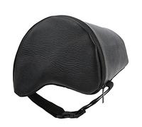 Alomejor Guitar Pad, Memory Foam Leg Cushion with Elastic Strap and Zippered Leather Cover, for Comfortable Instrument Playing Support
