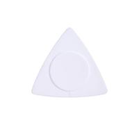Alomejor Guitar Pick 3-Pack Durable Multi-thickness Guitar Picks for Enhanced Playing Experience for Musicians on the Go ABS Material 1.5 Inch for Enthusiasts (White)