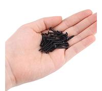Alomejor Guitar Pickup Screws Electric Guitar Humbucker Pickup Frame Fixing Screws for Guitar Accessories 40 Pcs Set(Black)