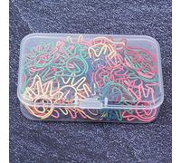 Alomejor Hand Shaped Paper Clip, Unique Design, 60 PCS | PET material, vibrant colors, convenient storage, versatile use, eco-friendly