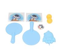 Alomejor Hanging Table Tennis Trainer, Portable Interactive Pingpong Ball Exerciser with Pull Rope for Indoor Home, Hand Eye Coordination Training