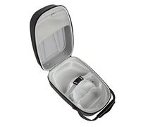 Alomejor Hard Carrying Case for VR2 Durable Portable Proof Large Capacity Storage Bag for VR2 EVA Material with Carry Strap (Straw Mat Pattern)