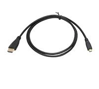 Alomejor HD Multimedia Interface Cable 1m, PVC Material | Stable transmission, High-definition video, Wear-resistant, Plug and play
