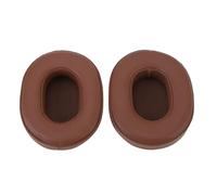 Alomejor Headphone Ear Cushion Sheepskin Leather Upgrade (Brown) | Comfortable fit, noise isolation, high density foam, compatible with ATH MSR7