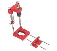 Alomejor High Accuracy Hole Punch Template Guide Tool Rugged Portable Drilling Jig for Woodworking Projects