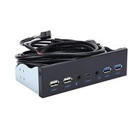 Alomejor High Definition Interface USB 3.0 and 2.0 with 2 Ports for Computer Use - Durable Black Design