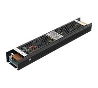 Alomejor High Efficiency 250W Dimming Power Supply in Durable Aluminum Alloy for LED Strips and Commercial Lighting, Multiple Control Options Available (24V/10.4A)