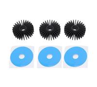 Alomejor High Efficiency 3D Printer Round Heatsink Aluminum Cooling Solution for Stepper Motors 36mm 3 Pieces