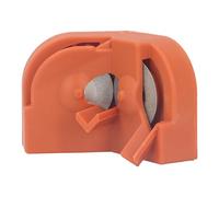 Alomejor High Efficiency ABS Material Drill Bit Sharpener 3 Flutes Twist Drill Bit Sharpener for Sharpening Chisels