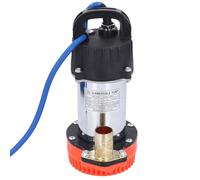 Alomejor High Performance 24V DC Submersible Pump Reliable 220W Solar Water Pump for Swimming Pools and Low Lying Areas, ABS Impeller