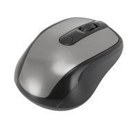 Alomejor High Sensitivity 2.4G Wireless Mouse Reliable Performance Easy Use for Students and Professionals (Silver)