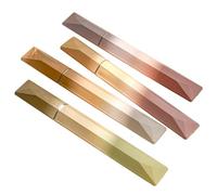 Alomejor Highlighter Pen Set, 4PCS Soft Color Chisel Tip Markers for Journaling and Note Taking, Sturdy PP Material, for Students (Type 3)