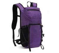 Alomejor Hiking Backpack, Water Proof Nylon Lightweight Daypack with Reinforced Breathable Mesh for Camping and Travel (25L)