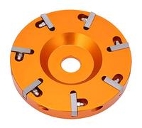 Alomejor Hoof Vane/Wing Professional Livestock Cattle Horse Trimming Disc for Efficient Repair Tool for Horse Riding Experience, Alloy, 3.9x3.9x0.5in