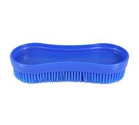 Alomejor Horse Brush, Silicone Grooming Tool with Soft Round Teeth for Gentle Massage and Dead Skin Removal for Equestrian Care