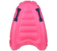 Alomejor Inflatable Wave Board with Handles Portable Swimming Surfboard Mini Pool Floats Blue Light-weight PVC (Pink)