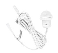 Alomejor Infrared Motion Detector Switch, Durable Induction Switch with 3-6m Range, Ideal for Wardrobe and Cabinet Lighting, Made of ABS+PC, 1 Unit