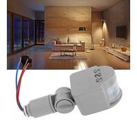 Alomejor Infrared Motion Sensor Light, High Sensitivity | Lightweight design, fast installation, indoor and outdoor use, works with LED and solar lamps.