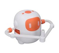Alomejor Interactive Drawing Robot for Kids, Educational Learning Toy with 100 Word Cards, Voice Interaction, Ages 5+, Pink (White)