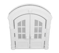 Alomejor Interior Door Kitty Cat Door French Style Double Folding Design for Easy Access Safe Access ABS Plastic Size 24 X 27.5 X 7.2 Cm (Regular Style)