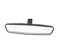 Alomejor Interior Rear View Mirror Glass Assembly Replacement Fit for 6 2011-2013, Durable ABS Construction, Clear Reflection for Safe Driving, Black Color, Easy Installation, 1 Unit